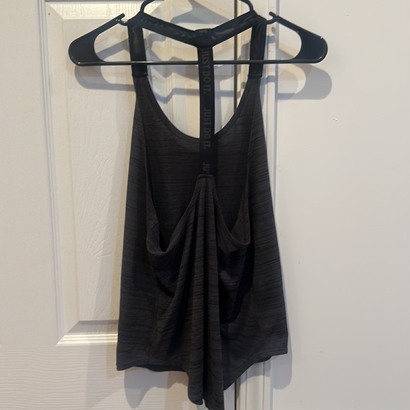 Nike Black/Grey Workout Tank - Picture 3 of 5